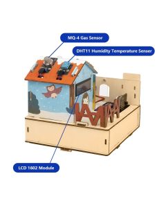 ACEBOTT QE005 Smart Home IoT Starter Kit With Arduino/ACECode(Scratch) For Micro:Bit Board. 
