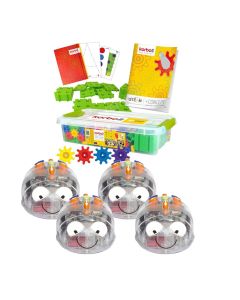 Bundle 4 Blue- Bots and Korbo Concept 450 construction blocks set