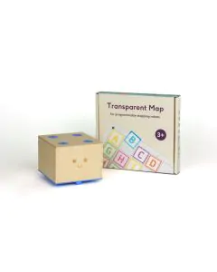 Primo Toys - Transparent Plastic map with 6 x 6 pockets, 100 x 100 cm