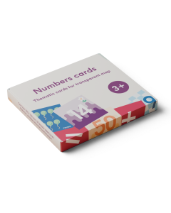 Cubetto Thematic Number cards for Transparent map