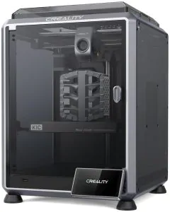 Creality K1C High Speed 3D Printer. Max 600mm/s speed and 20000mm/s² acceleration.