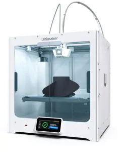 UltiMaker S5 3D Printer, an award-winning touch interface and filament run-out detection