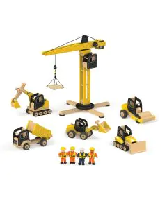 Small World Wooden Construction Site Set. EY02685