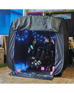 TTS Pop-Up Sensory Space Black. SD10015