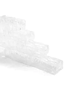 Glacier Effect Clear Plastic Ice Bricks